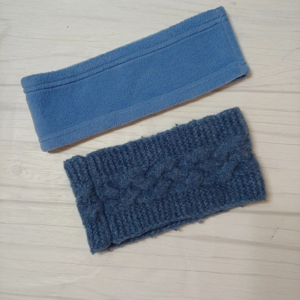Lot Of Two Headbands, Columbia/Clear Creek, Blue
